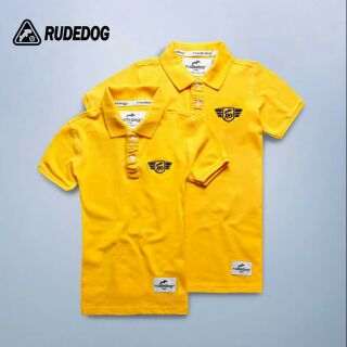 เสื้อโปโล Rudedog ของแท้ รุ่น Wing สีเหลือง