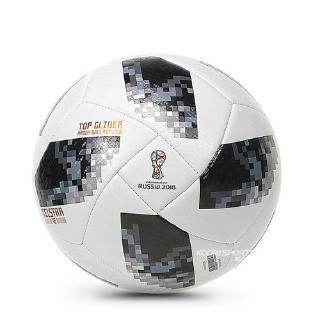 ภาพหน้าปกสินค้าBola Sepak 2018 World Cup Official Football Anti Slip PU Leather Soccer Size 5 ที่เกี่ยวข้อง