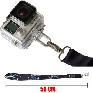 ภาพขนาดย่อของภาพหน้าปกสินค้า​ พร้อมส่ง สายคล้องคอ gopro​+ตัวยู จากร้าน monthira8057 บน Shopee