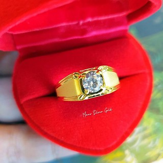 ภาพขนาดย่อสินค้าแหวนเพชรชายซาติน แหวนเพชรcz แหวนทองไมครอน แหวนทองชุบ แหวนทองสวย แหวนใส่ออกงาน แหวน