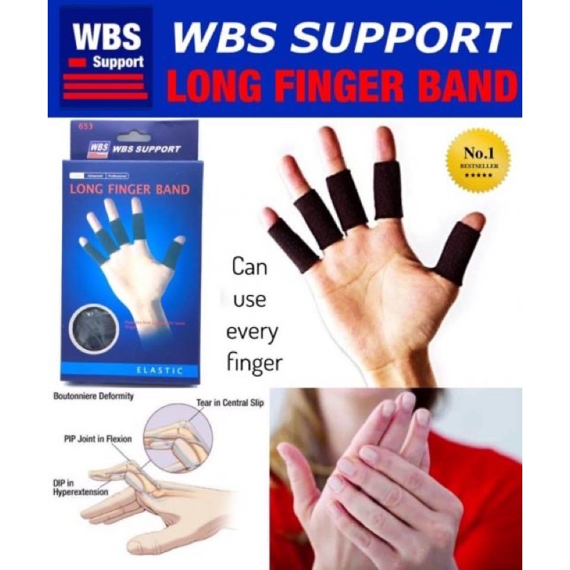 wbs-support-long-finger-ปลอกสวมนิ้ว-กันนิ้วเจ็บ-ปลอกนิ้ว