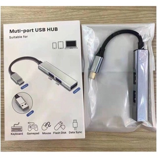 ภาพหน้าปกสินค้าอะแดปเตอร์ฮับ แบ่งช่องสัญญาณ USB Hub Type C 3.0 3 พอร์ต ที่เกี่ยวข้อง