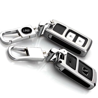 กรอบ-เคส ใส่กุญแจรีโมทรถยนต์ รุ่นกรอบเหล็ก HONDA HR-V,CR-V,BR-V,JAZZ Smart Key 2 ปุ่ม