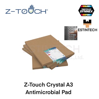Z-Touch (แผ่นฆ่าเชื้อไว้รัสและแบคทีเรีย) Crystal A3 Antimicrobial Pad แบบอเนกประสงค์