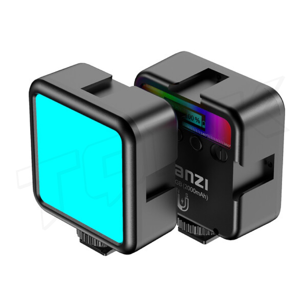 ulanzi-vl49-rgb-mini-led-2500-9000k-ไฟติดหัวกล้อง-มาพร้อมแบตเตอรี่ในตัว-2000mah