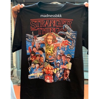 Stranger Things เสื้อยืด สกรีนหน้าหลังสามารถปรับแต่งได้