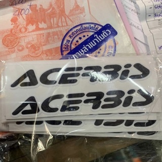 สติ๊กเกอร์ Acerbis ติดการ์ดแฮนด์ซ้าย/ขวา