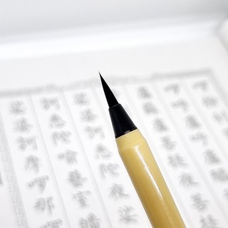 ภาพขนาดย่อของภาพหน้าปกสินค้า(12ด้ามคละสี)ปากกาพู่กัน พู่กันจีน พู่กันจีนพร้อมใช้ มีหมึกในตัว แถมหมึกก พู่กันฝึกเขียนจีน จากร้าน kry.shop.artsupplies บน Shopee ภาพที่ 2