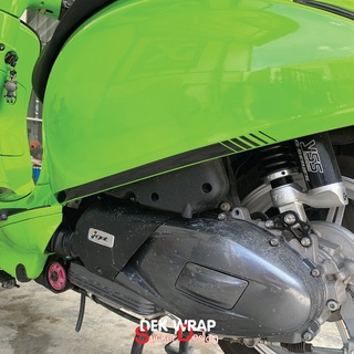 สติกเกอร์ลายคาด NEW VESPA SPRINT TFT  (ลูกค้าต้องการสีไหนแจ้งข้อความแชทได้เลยค่ะ)