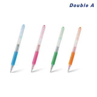 Double A Silk Gel Pen 0.5 มม. ปากกาเจลสี จำหน่าย 1 ด้าม