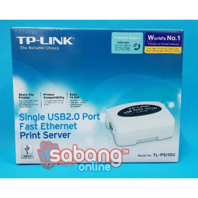 Tp LINK TL-PS110U SINGLE USB 2.0 fAST ETHERNET PRINT SERVER | Shopee ...