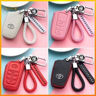 โตโยต้า Toyota Corolla key case Asian Dragon Camry RAV4 Chr Car key case เคสกุญแจรถยนต์ พวงกุญแจ พวงกุญแจรถยนต์ กระเป๋าใส่กุญแจรถยนต์ ปลอกกุญแจรถยนต์