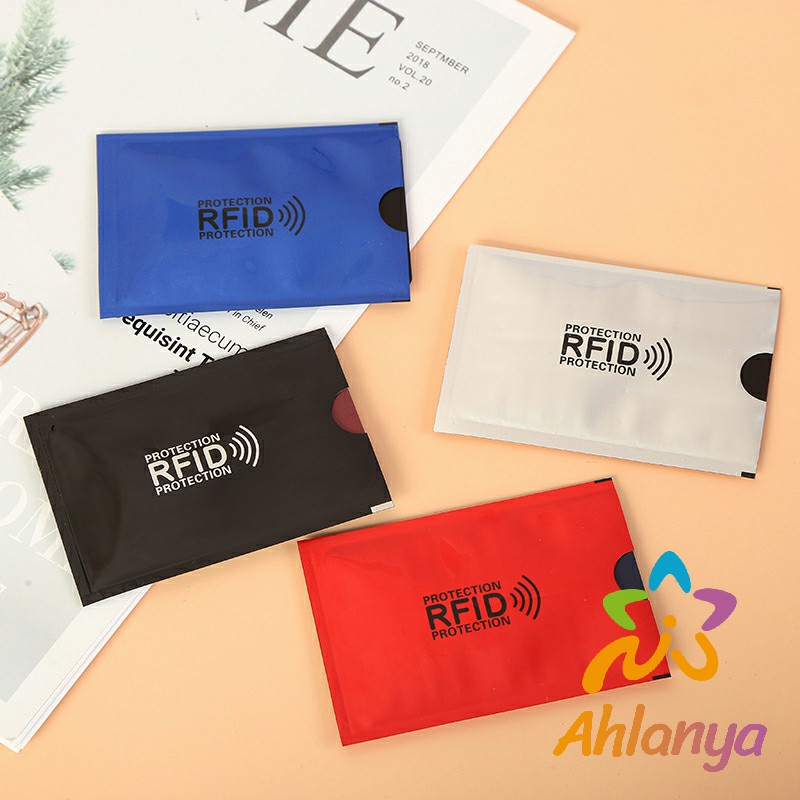 ahlanya-ซองอลูมิเนียมใส่บัตรเครดิต-กันขโมยข้อมูล-rfid-กันขโมย-ปลอกการ์ดฟอยล์-bank-card-case