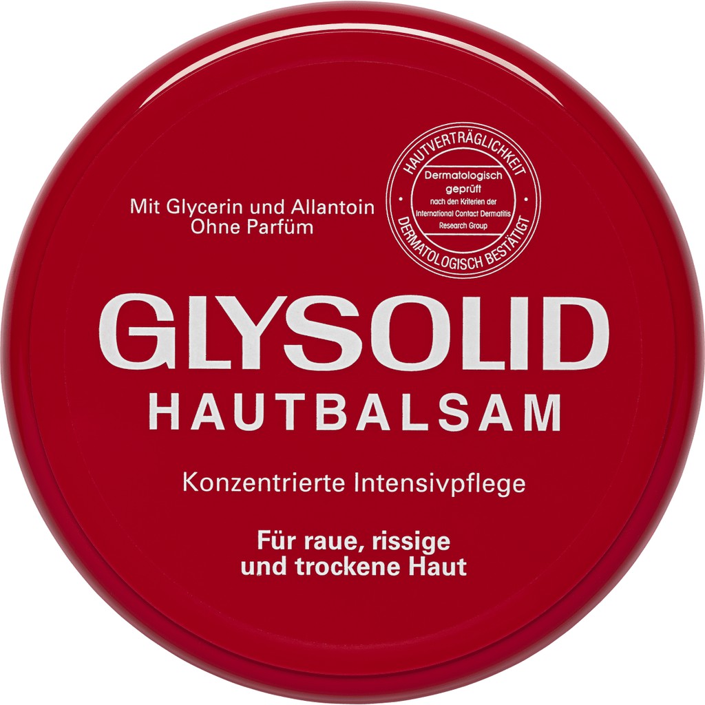 ภาพหน้าปกสินค้าGlysolid Hautbalsam ครีมสารพัดประโยชน์แก้ผิวด้าน แห้ง แตกเป็นขุย สะเก็ดเงิน-ทอง ผดผื่น แผลกดทับ จากเยอรมัน 100ml จากร้าน german_items บน Shopee