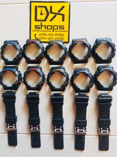 ภาพขนาดย่อของภาพหน้าปกสินค้ากรอบสายนาฬิกา G-Shock % รุ่น GA,GD-100,110,120 ดำด้าน แท้ % จากร้าน juneartpruksa บน Shopee
