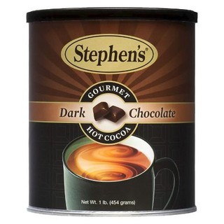 ไม่แท้คืนเงิน-stephens-belgian-dark-chocolate-hot-cocoa-สตีเฟนส์-ดาร์กช็อกโกแลต-ปรุงสำเร็จรูป-usa-imported-454g