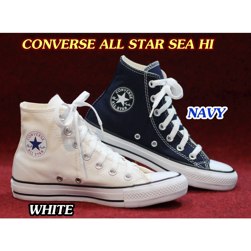 converse-รุ่น-all-star-sea-hi-navy-white-รองเท้าผ้าใบหุ้มข้อ-สีกรมท่า-สีขาว-สินค้าใหม่มือ1-ลิขสิทธิ์ของแท้100