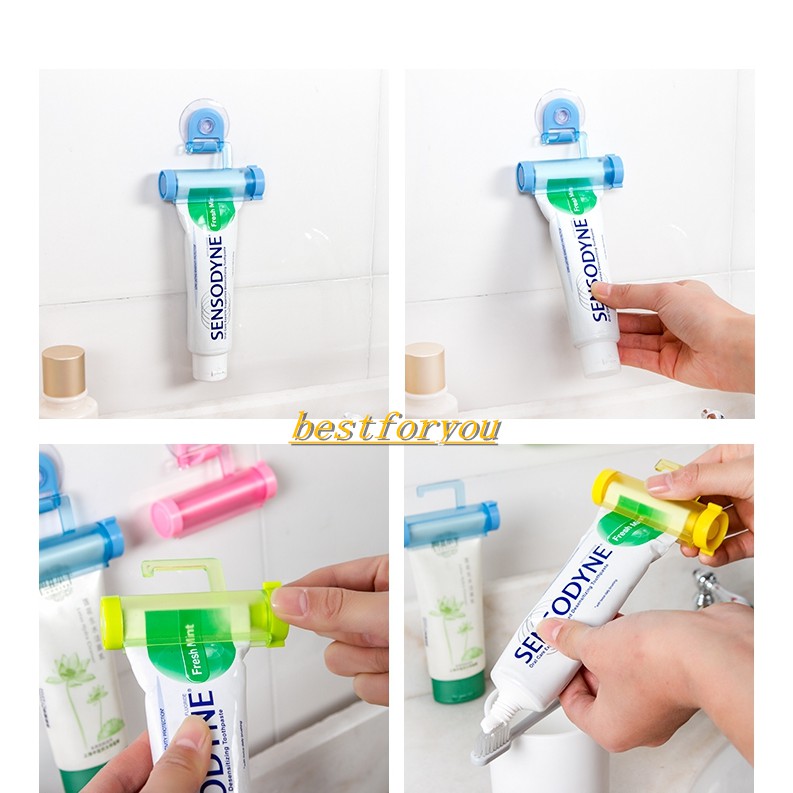 bfy-อุปกรณ์บีบยาสีฟันแบบพกพา