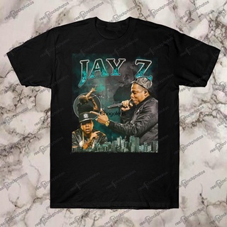 เสื้อยืดผ้าฝ้ายพิมพ์ลายคลาสสิก ขายดี เสื้อยืดลําลอง แขนสั้น พิมพ์ลาย Jay Z สไตล์ฮิปฮอป 90s 90 DPeaip50CAhflk96 คลาสสิก ย