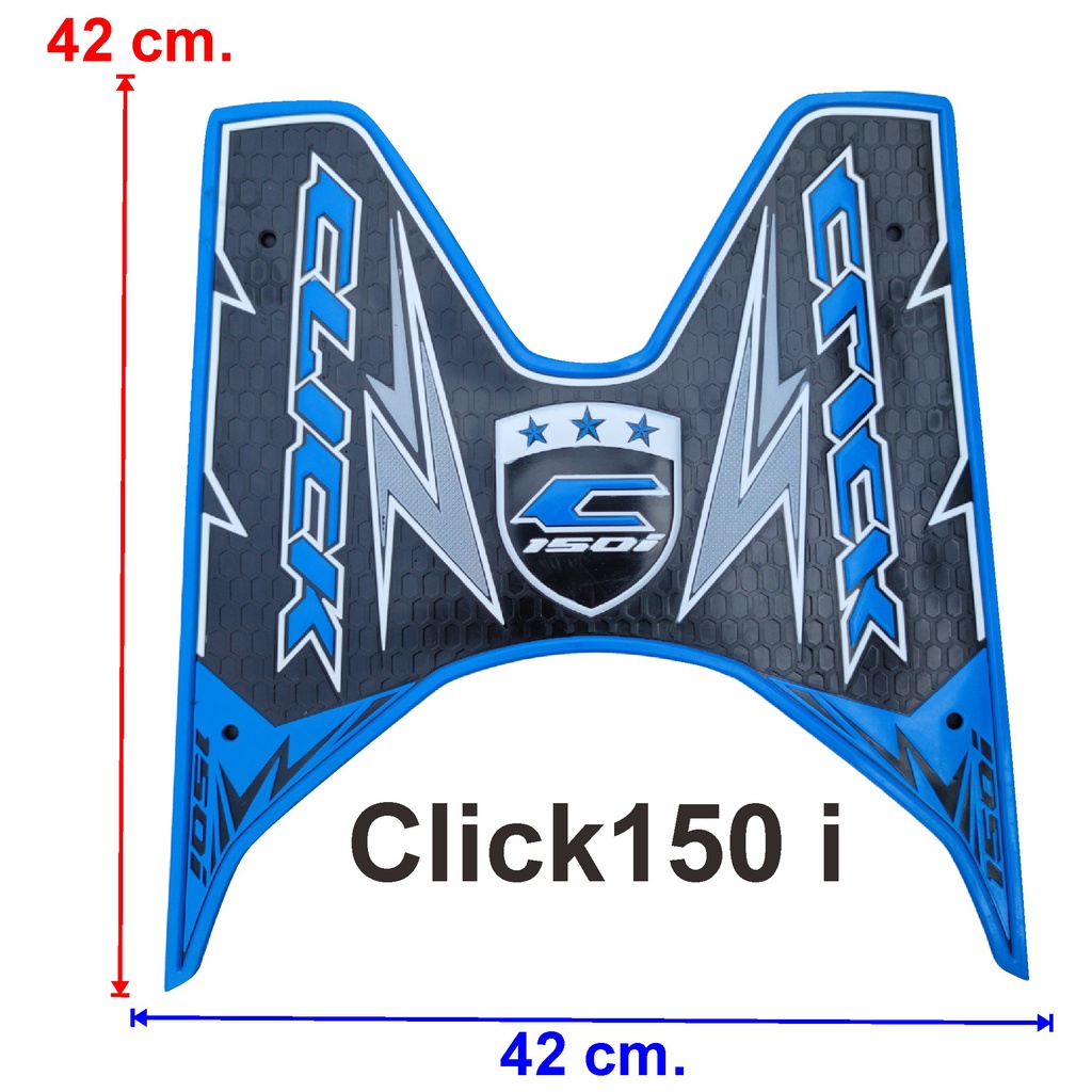 125i-click-click-150i-ยางวางเท้า-ยางรองพื้น-มอเตอร์ไซค์-กราฟฟิค-สายฟ้า