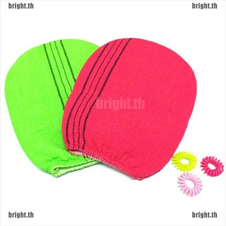 ถุงมือผ้าขนหนู สีเขียว สีแดง สไตล์เกาหลี 2
