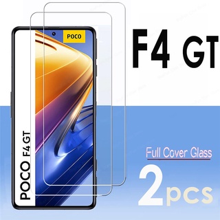 2 pcs Tempered Glass For Xiaomi Poco F4 GT Screen Protector Cover For Poco F4 GT F4GT glas 2.5D 9H Film armored