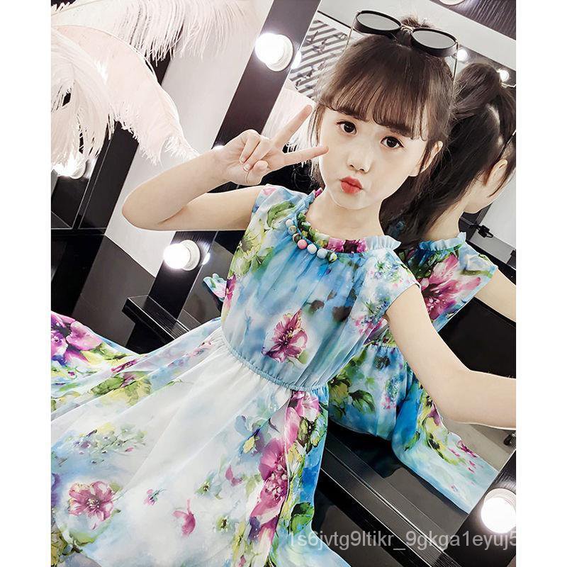 2022-เสื้อผ้าเด็ก-สินค้าใหม่-ชุดฤดูร้อน-สาว-ชุดเจ้าหญิง-นางฟ้า-hanfu-ชุด-สีชมพู-และ-สีฟ้า-ชุด