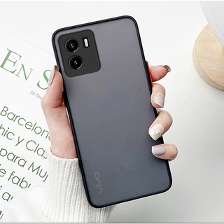 ❌ รุ่นใหม่ ❌ Case Vivo Y15S 2021 เคสวีโว้ กันลอยกล้อง เคสกันกระแทก ปุ่มสีผิวด้าน ขอบนิ่มหลังขุ่น [CT 98Shop]