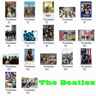 โปสเตอร์ The Beatles &amp; John Lennon (39แบบ) วง ดนตรี ร็อกแอนด์โรล อังกฤษ รูป ภาพ ติดผนัง สวยๆ poster (88x60และ76x52ซม.)