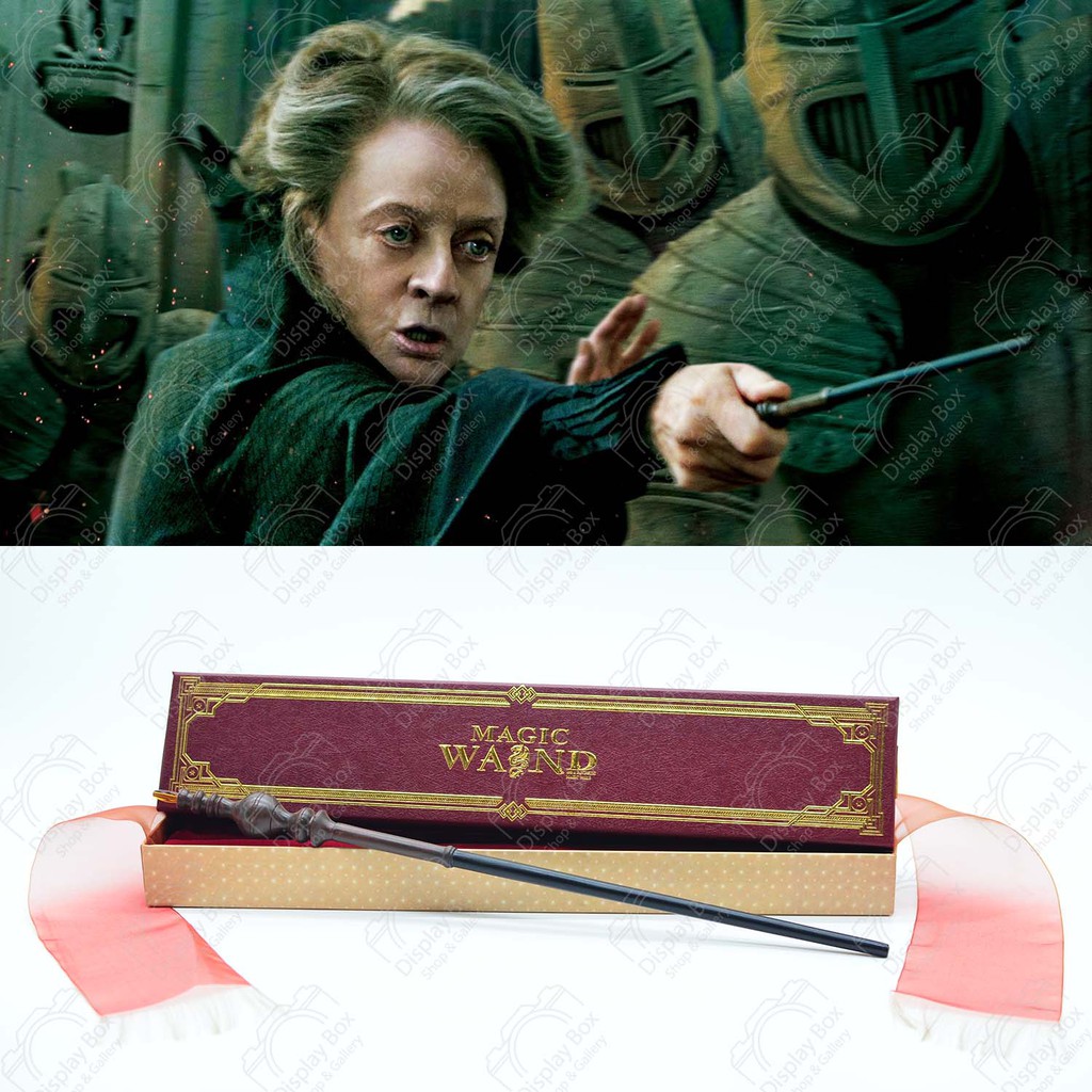 ภาพหน้าปกสินค้าพร้อมส่ง  ไม้กายสิทธิ์ ศาสตราจารย์มักกอนนากัล (Professor McGonagall) แฮร์รี่พอตเตอร์ - Metal Core Wand Harry Potter