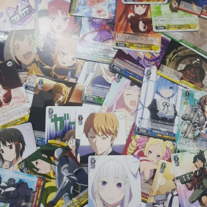 ภาพหน้าปกสินค้าการ์ด Weiss Schwarz TCG การ์ดเกม การ์ดอนิเม ภาษาญี่ปุ่น repack คละแบบ 70ใบ เลือกรุ่นได้ จากร้าน tcgnexus บน Shopee