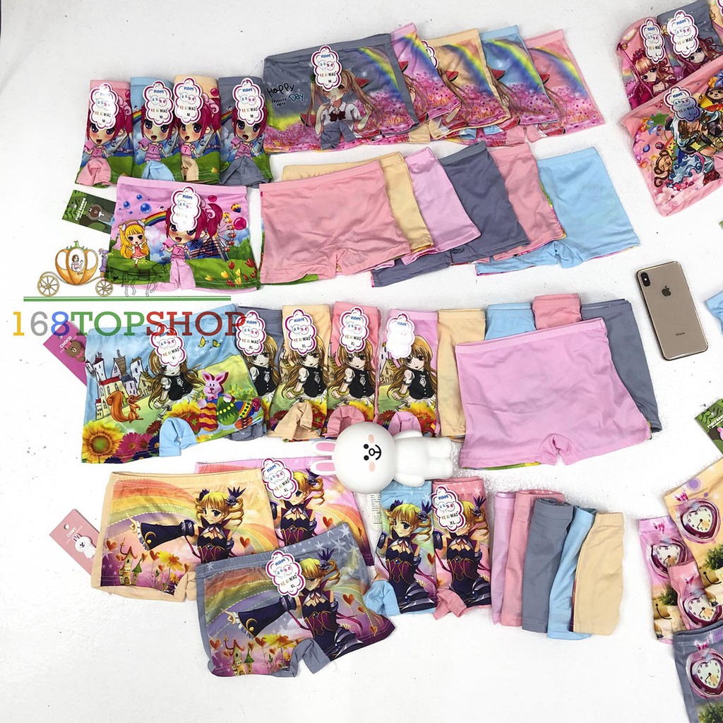 ภาพสินค้ากางเกงในเด็กหญิง ค่าส่ง 27บ Comfortable Girls Cartoon Underwear เด็กผู้หญิง จากร้าน 168topshop บน Shopee ภาพที่ 2