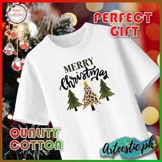 [S-5XL]ผ้าฝ้าย 100% [S-5XL]2023 เสื้อยืด CHRISTMAS HAPPY NEW YEAR TSHIRT DESIGN 19 High Quality Cotton Unisex 7 Colors A