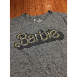 เสื้อยืดผ้าฝ้ายพิมพ์ลายขายดี เสื้อ BARBIE (2018) Size L มือ2