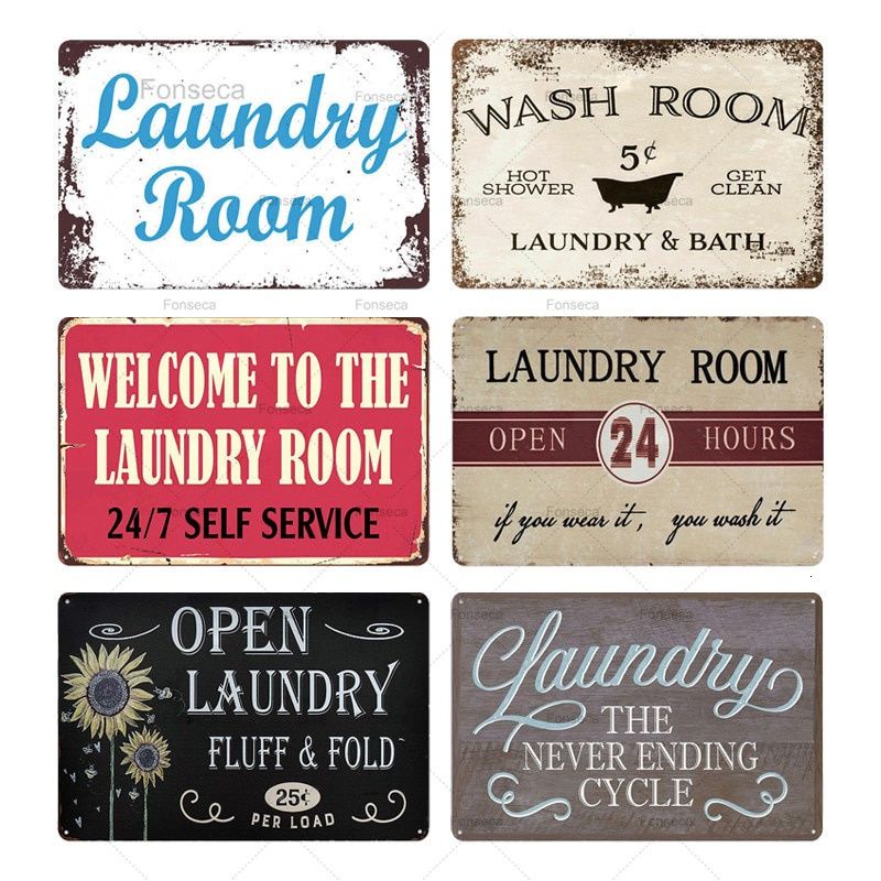 laundry-room-decor-vintage-tin-sign-tin-sign-plaque-metal-vintage-retro-metal-sign-wall-decor-for-laundry-room