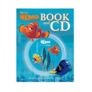 บงกช bongkoch หนังสือต่างประเทศ PIXAR FINDING NEMO BOOK &amp; CD
