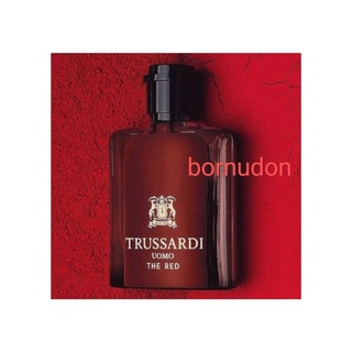 Trussardi Uomo The Red 🇮🇹 100 ml EDT Spray new unboxed แยกจากชุดมาไม่มีกล่องเฉพาะ