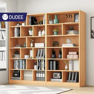 สินค้า DUDEE ตู้หนังสือชั้นวางหนังสือตู้เก็บของ ห้องนั่งเล่นห้องทำงานเรียบง่าย