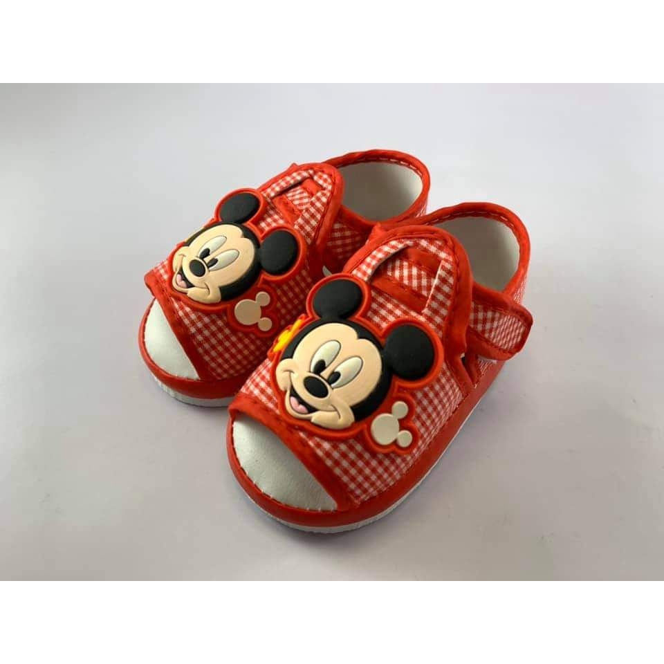 น่ารักมาก-รองเท้าเด็กหัดเดิน-mickey-mouse-ลิขสิทธิ์แท้-100