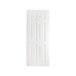 UPVC 70x200 CM. WHITE MN003 DOOR ประตู UPVC PARAZZO MN003 70x200 ซม. สีขาว (ไม่เจาะ) ประตูบานเปิด ประตูและวงกบ ประตูและห