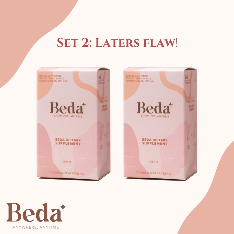 ภาพหน้าปกสินค้าSet 2 : Beda Premium Dietary Supplements