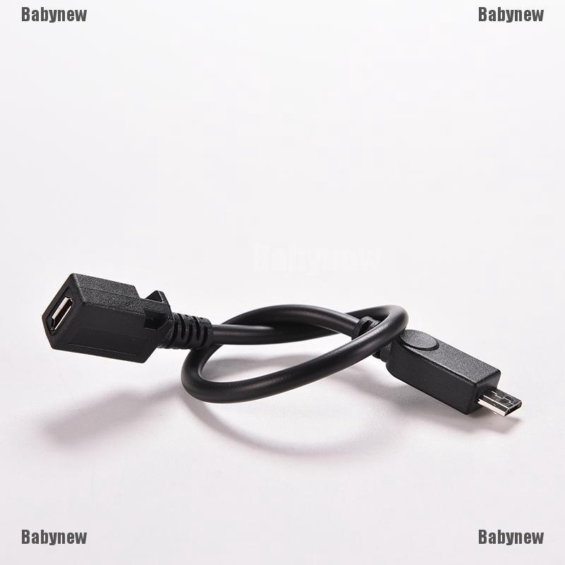 bynew-อะแดปเตอร์สายเคเบิ้ลต่อขยาย-micro-usb-2-0-type-b-male-to-female-m-f