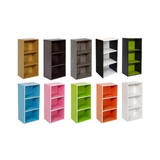 ECF Furniture ชั้นวางของอเนกประสงค์ 3 ชั้น