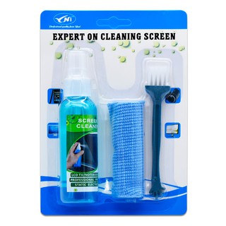 Expert on Cleaning Screen สเปร์ยทำความสะอาด อุปกรณ์ ไอที อิเล็คทรอนิก มีแปรงปัดคีย์บอร์ด