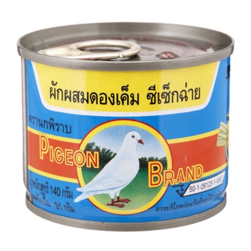 ตรานกพิราบผักกาดดองเค็ม-ซีเซ็กฉ่ายฝาดึง-140g