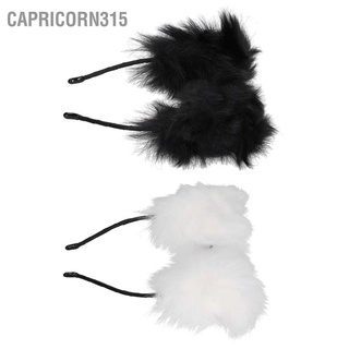 Capricorn315 ที่คาดผมหูแมวประดิษฐ์ ขนฟู สําหรับผู้หญิง ปาร์ตี้ คอสเพลย์ ชีวิตประจําวัน