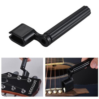 3elife☆Plastic Acoustic Electric Guitar Bass String Peg Winder Bridge Pin Puller Guit