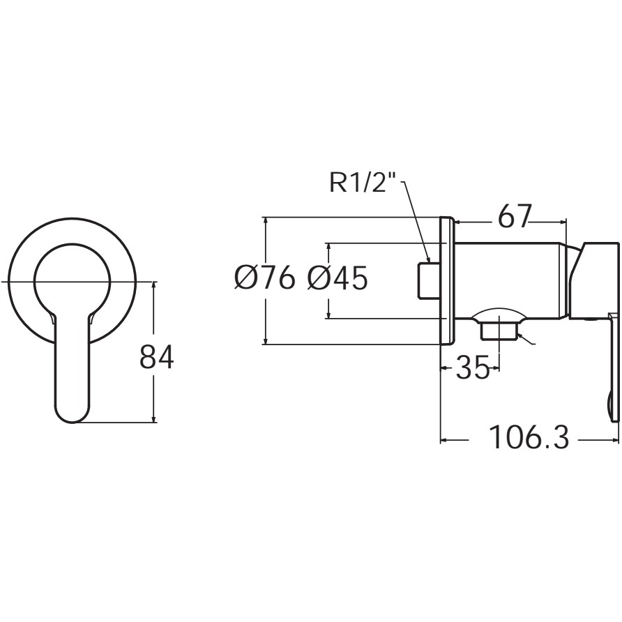 a-6526-10-ก็อกเดี่ยวยืนอาบ-american-standard