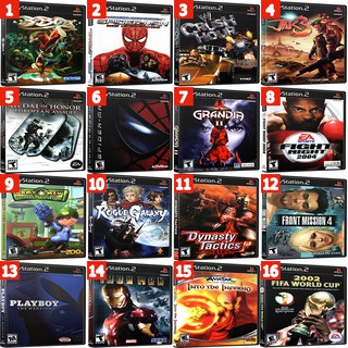 แผ่นเกมส PS2 : รวมเกมส์ PS2 MIX มาให้เลือกเล่น Vol.01