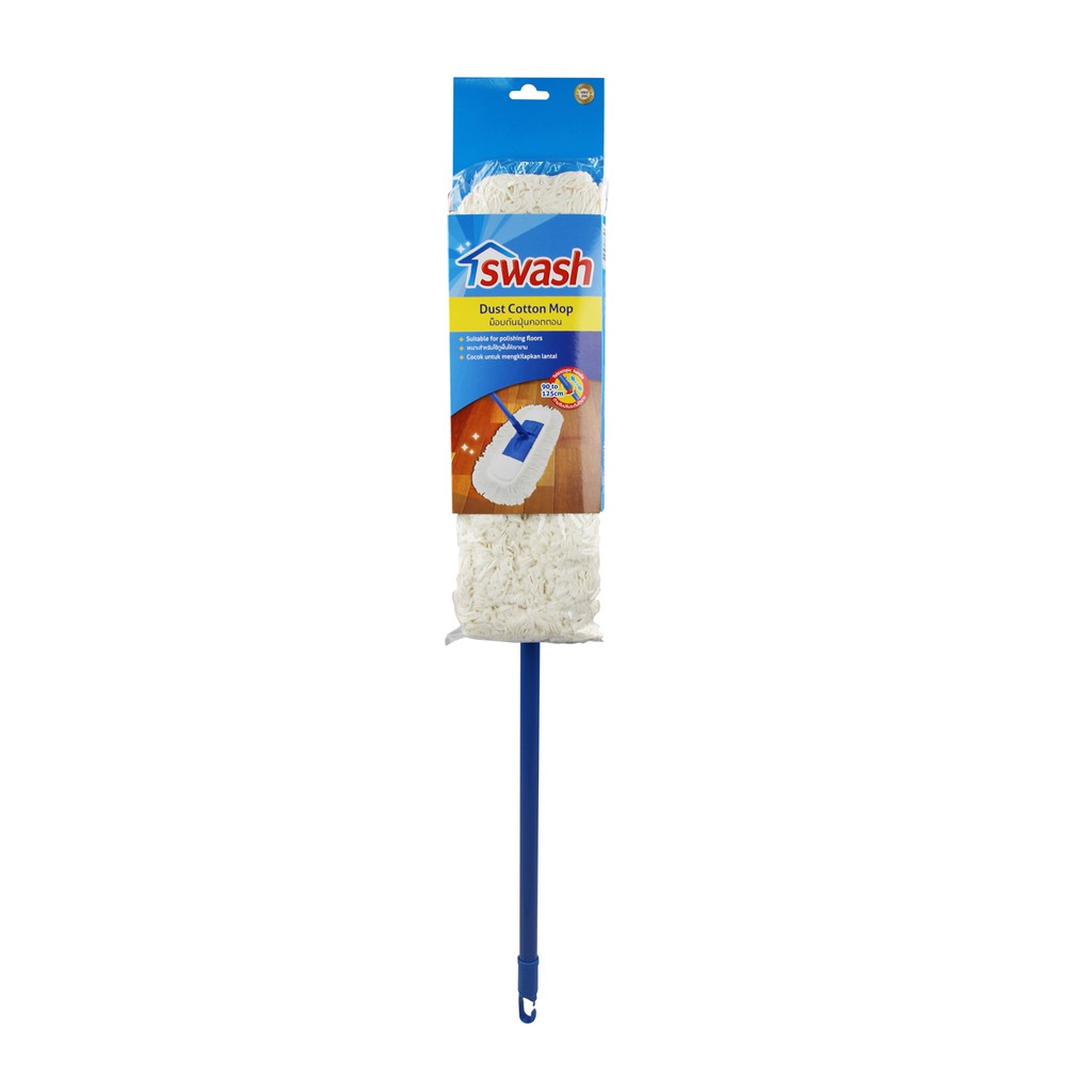 SWASH Dust Cotton Mop สวอช ม็อบดันฝุ่นคอตตอน ไม้ม็อบ ไม้ม๊อบ ผ้าม็อบ ...